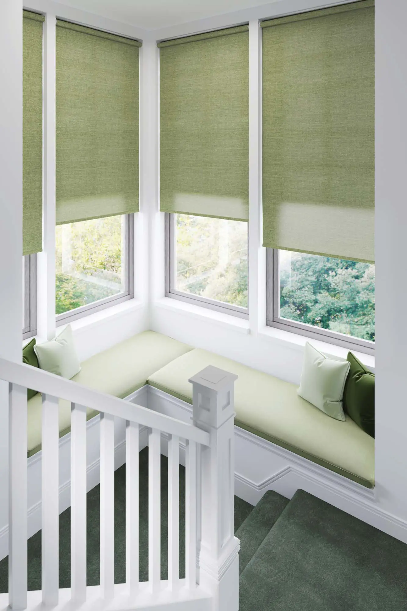 Bexley Pesto Roller Blind Bexley Pesto Blind